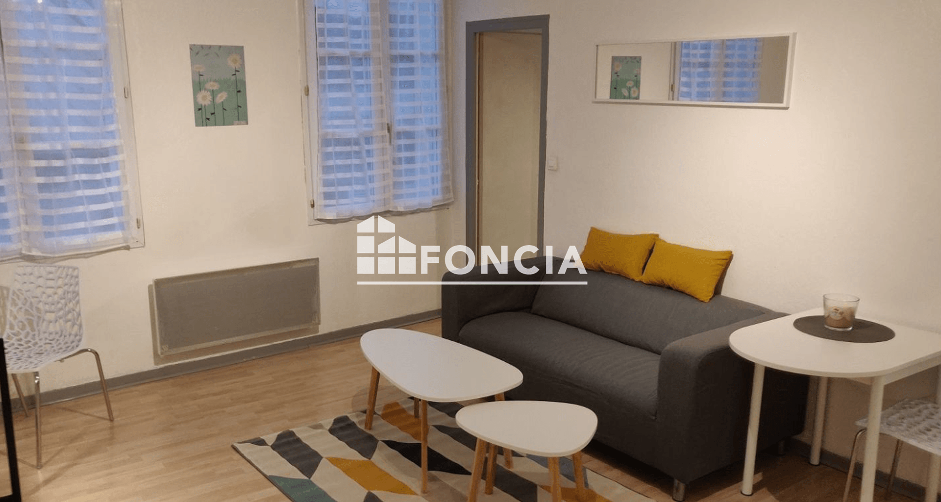 Appartement meublé 2 pièces (37.25 m²) à louer - Niort (79000)