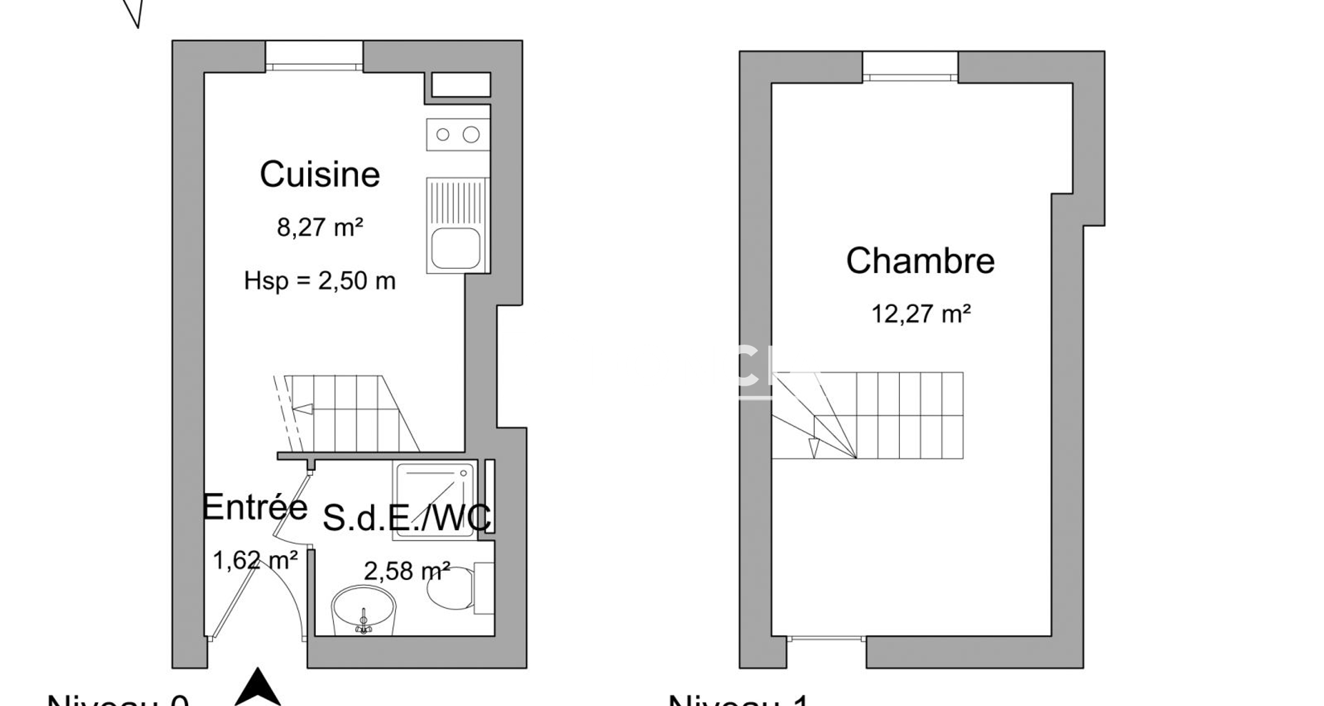 Studio (24.74 m²) à louer - Limoges (87000)