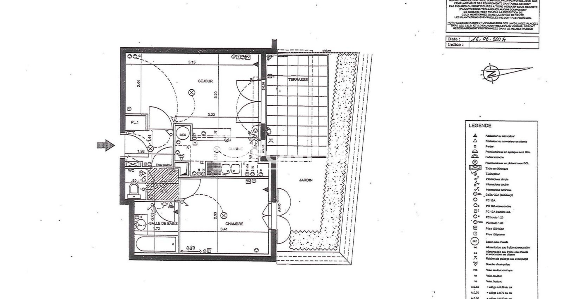 Appartement 2 pièces (40.15 m²) à louer - Saint-cyr-l'école (78210)