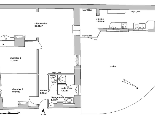 Appartement 4 pièces (82.5 m²) à louer - Limoges (87000)