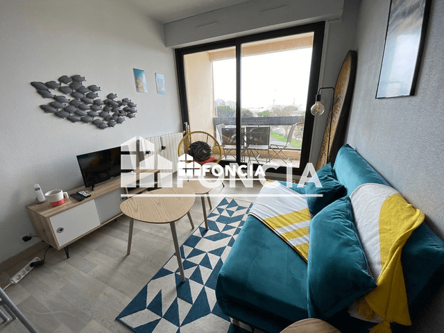 Appartement meublé 2 pièces (32.2 m²) à louer - La Rochelle (17000)