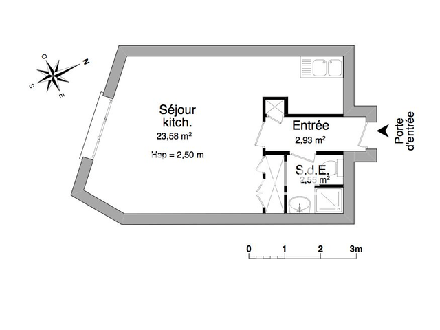Studio (29.06 m²) à louer - Chatou (78400)