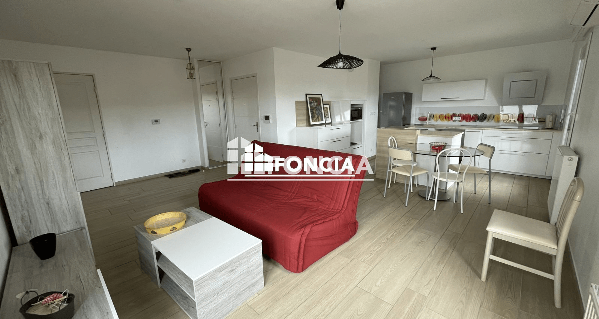 Appartement meublé 3 pièces (62.09 m²) à louer - Neuville-sur-saône (69250)