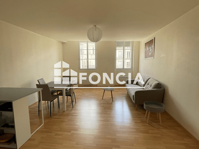 Appartement meublé 2 pièces (46.72 m²) à louer - Niort (79000)