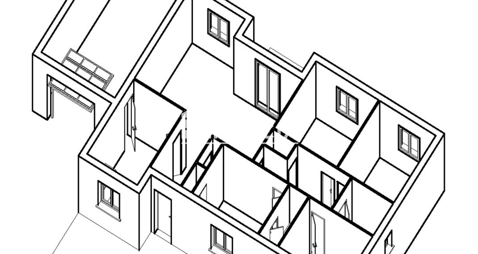 Maison 5 pièces (108.18 m²) à louer - Reyrieux (01600)