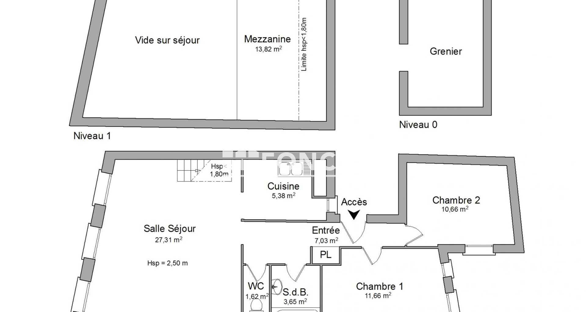 Appartement 3 pièces (81.13 m²) à louer - La Rochelle (17000)
