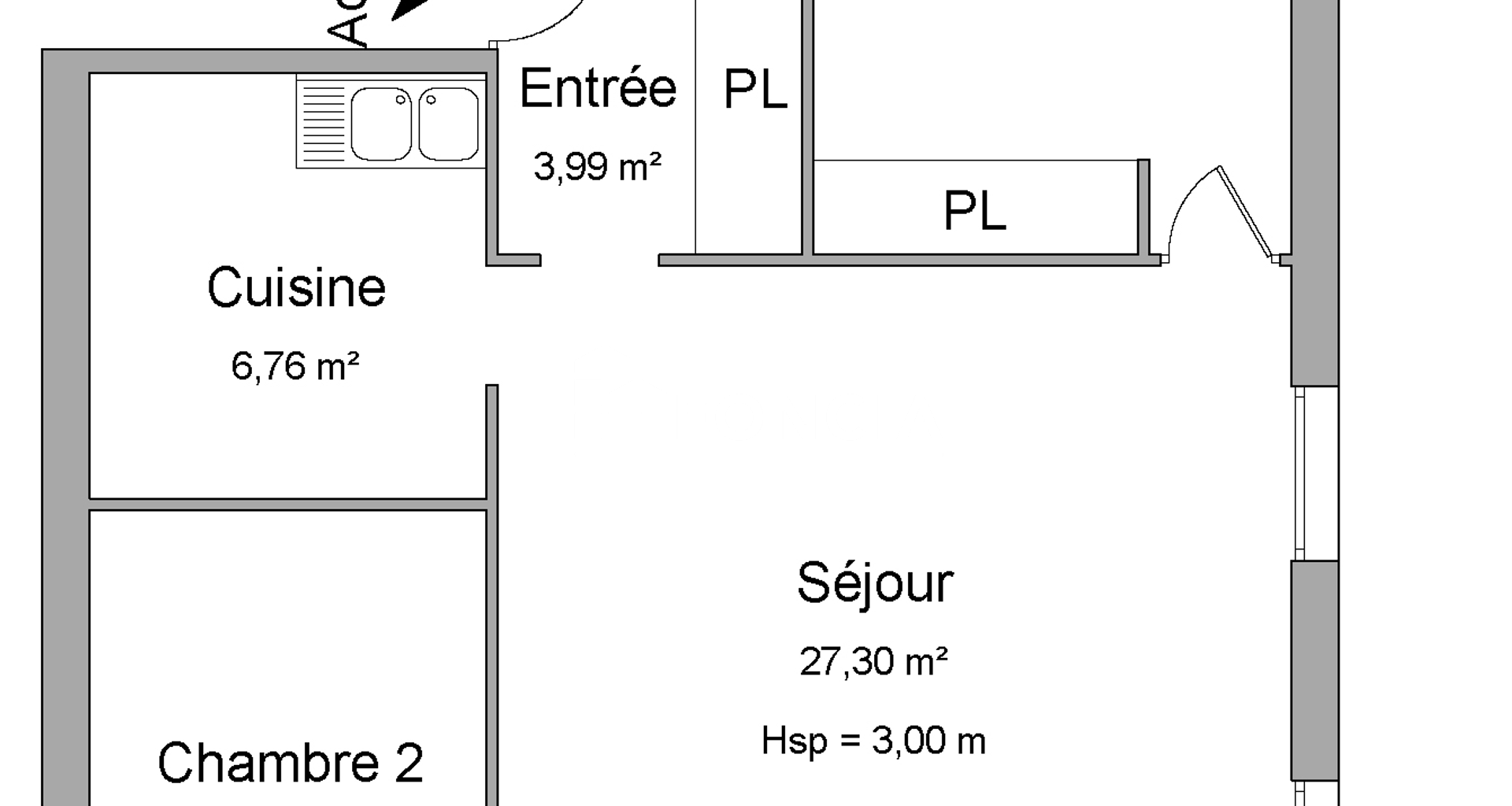 Appartement 3 pièces (64.04 m²) à louer - Niort (79000)