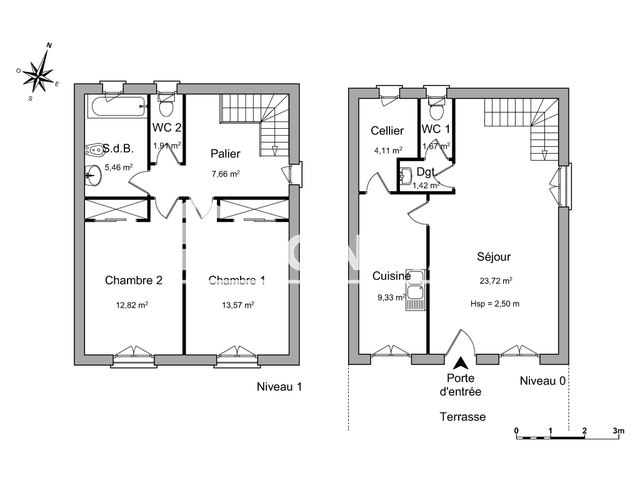 Appartement 3 pièces (81.67 m²) à louer - Beynost (01700)