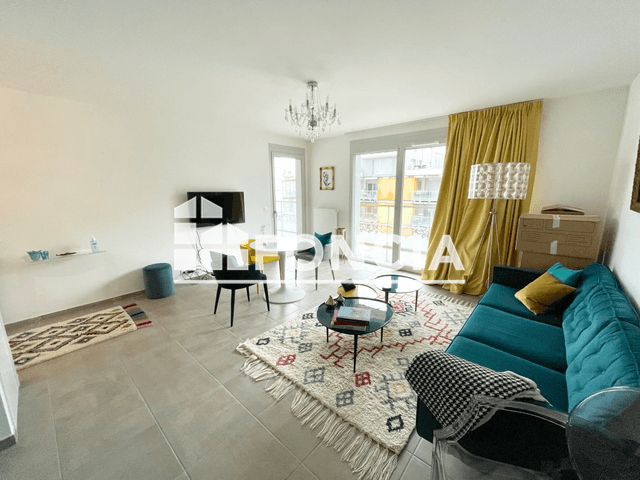 Appartement meublé 2 pièces (55.08 m²) à louer - Saint Genis Pouilly (01630)