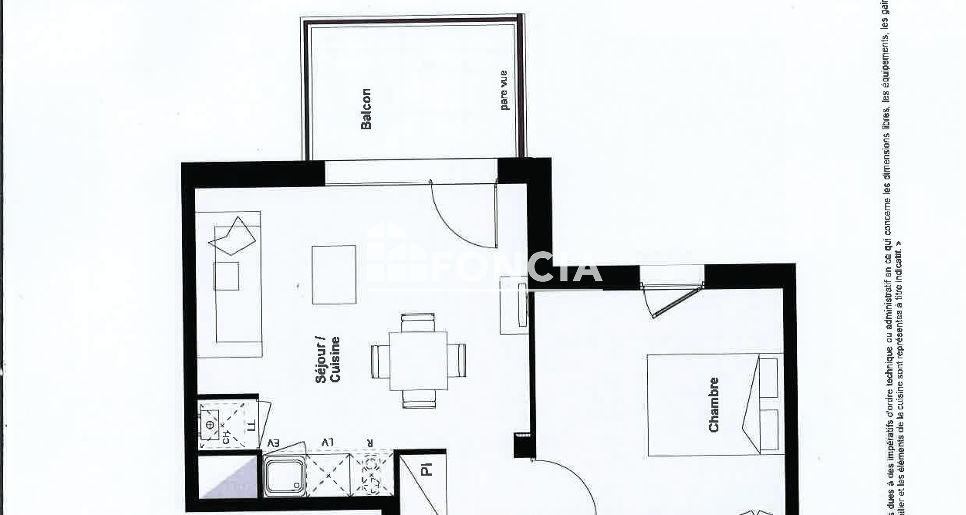 Appartement 2 pièces (41.81 m²) à louer - Toulouse 4ᵉ (31400)