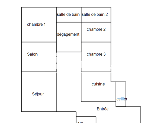 Appartement 4 pièces (147.22 m²) à louer - Lille (59800)