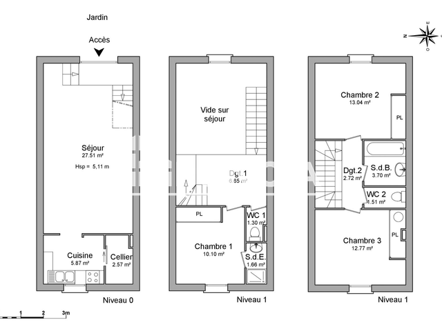 Maison 4 pièces (89.4 m²) à louer - Vinassan (11110)
