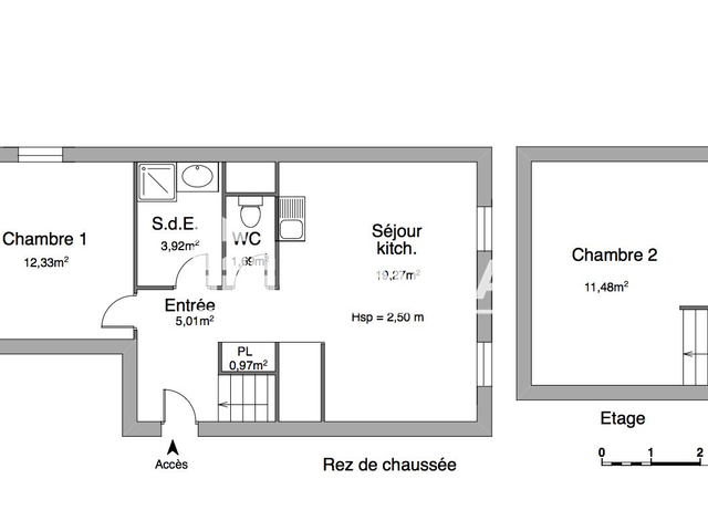 Appartement 3 pièces (54.67 m²) à louer - Sallanches (74700)