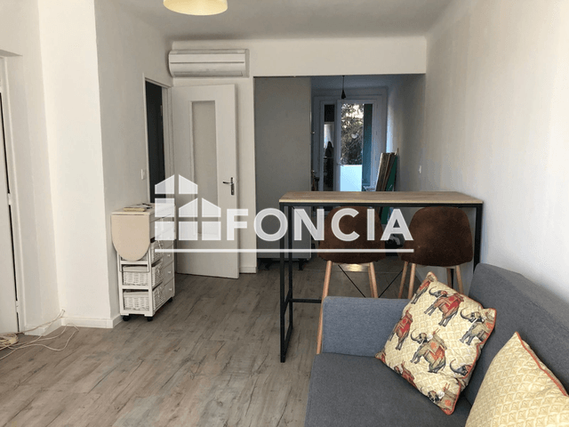 Appartement meublé 2 pièces (40.8 m²) à louer - Marseille 4ᵉ (13004)