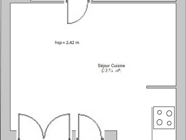 Studio (30.77 m²) à louer - Trebes (11800)