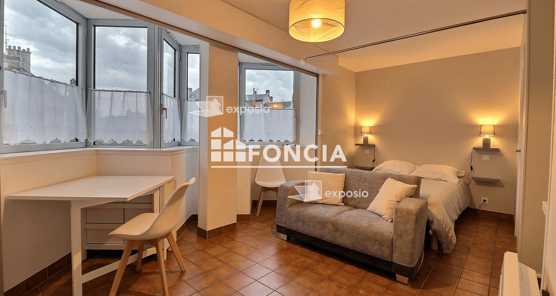 Studio meublé (25.23 m²) à louer - Aix-les-bains (73100)