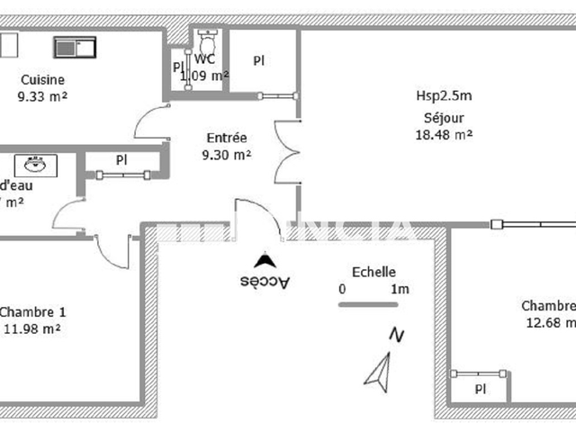Appartement 3 pièces (66.83 m²) à louer - Carcassonne (11000)