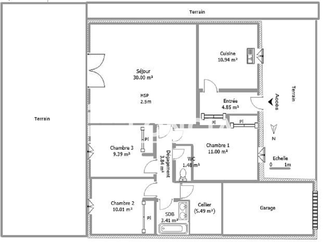 Maison 4 pièces (90.36 m²) à louer - Carcassonne (11000)