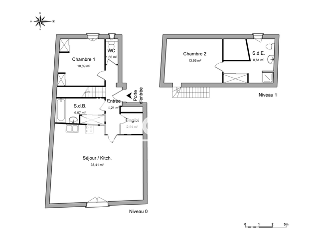 Appartement 3 pièces (84.04 m²) à louer - Pezenas (34120)