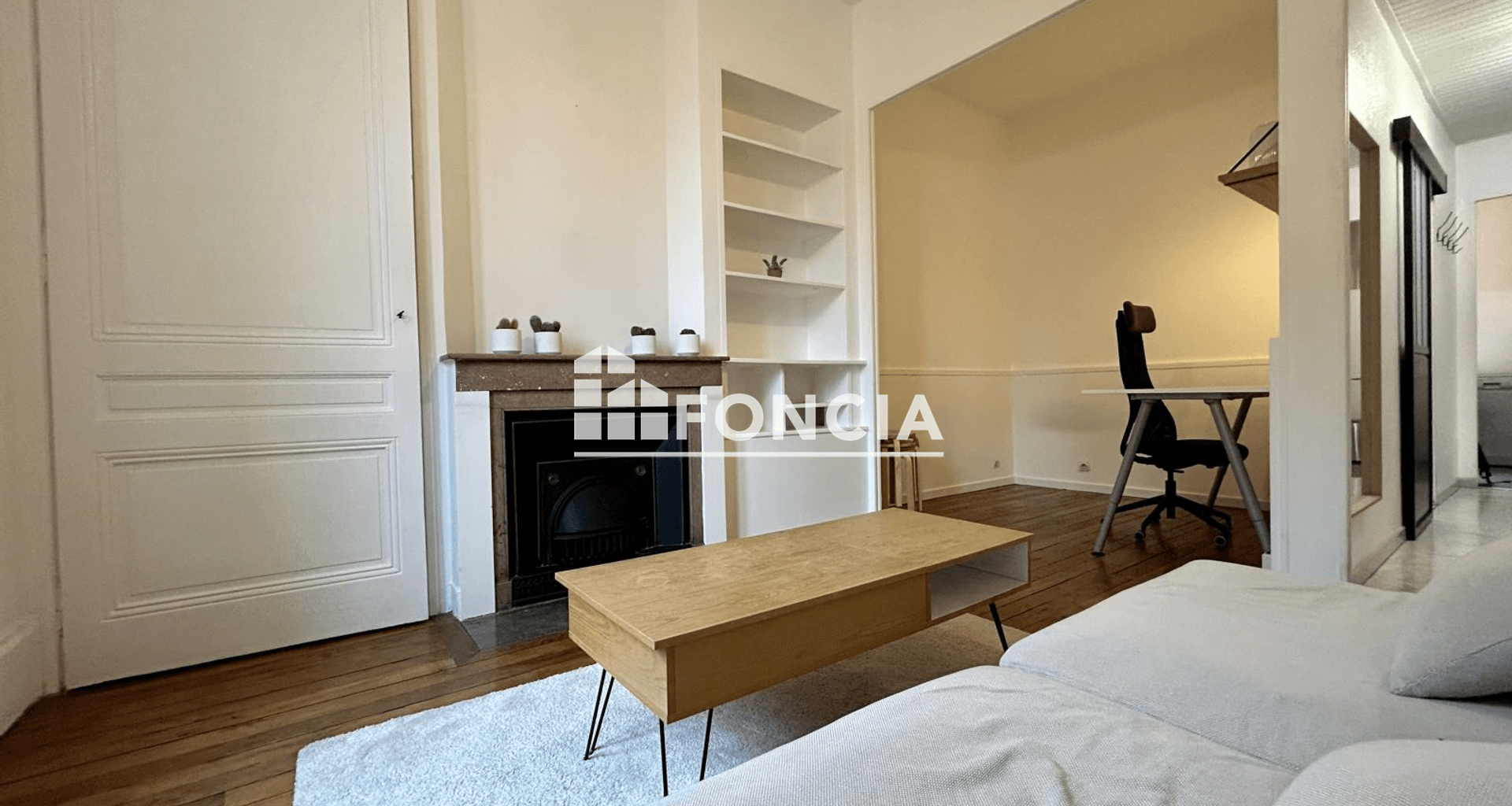 Appartement meublé 2 pièces (47.9 m²) à louer - Lyon 3ᵉ (69003)