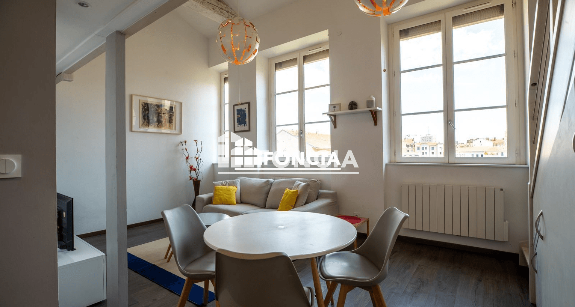 Studio meublé (37.88 m²) à louer - Lyon 4ᵉ (69004)