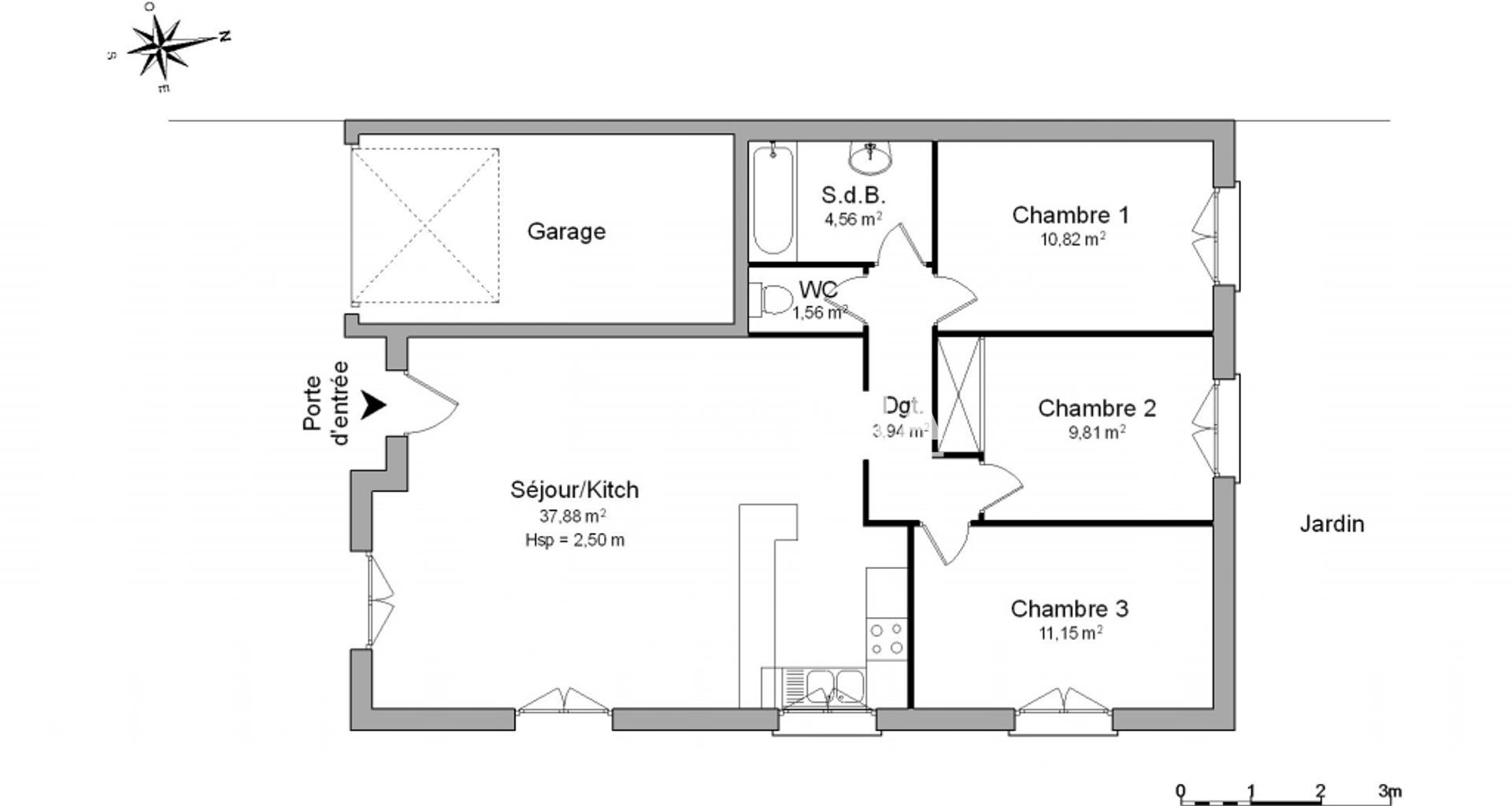 Maison 4 pièces (79.72 m²) à louer - Lézignan-corbières (11200)