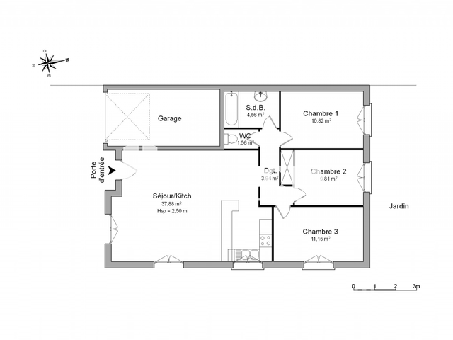 Maison 4 pièces (79.72 m²) à louer - Lezignan Corbieres (11200)