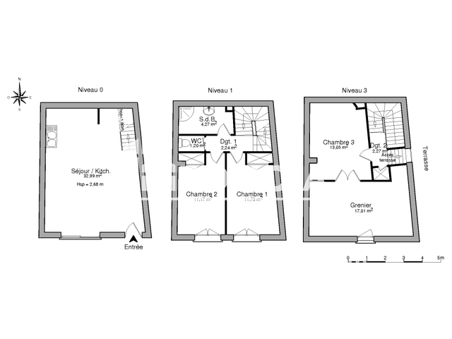 Maison 4 pièces (95.93 m²) à louer - Cazilhac (11570)