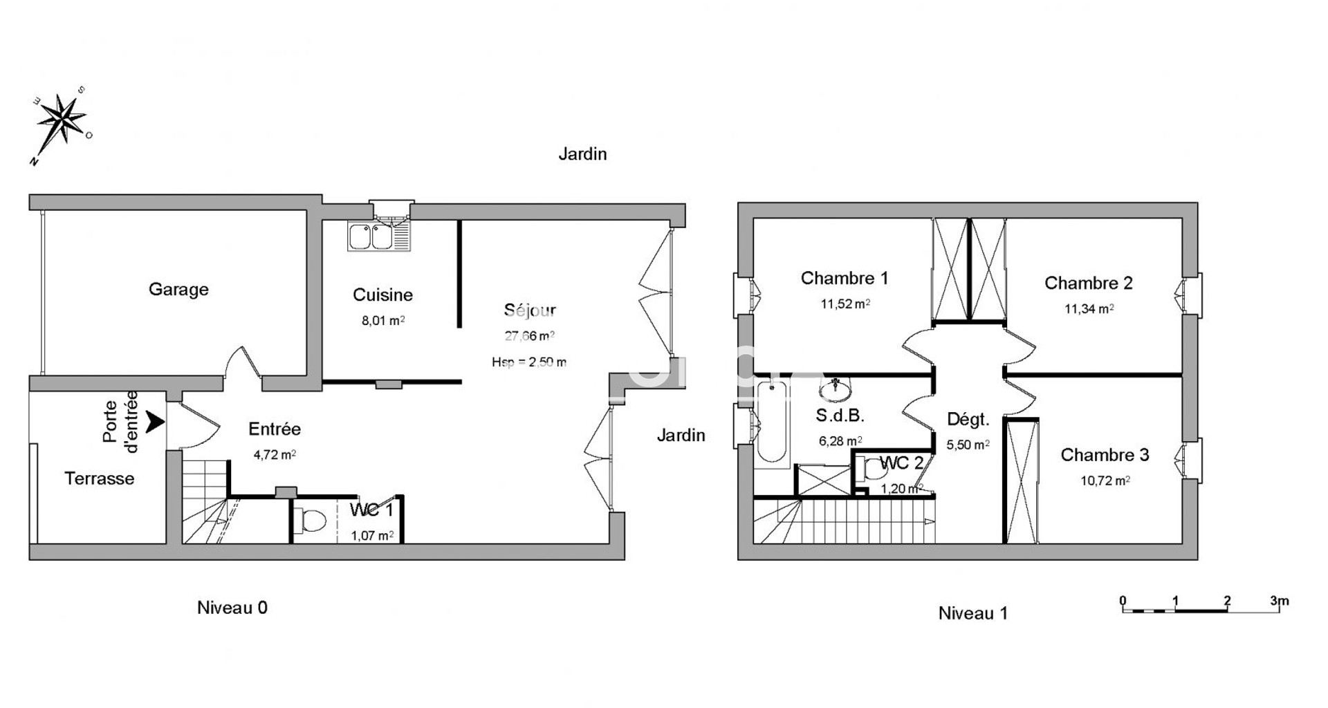Maison 4 pièces (88.02 m²) à louer - Béziers (34500)