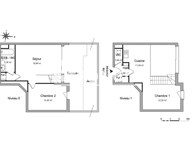 Appartement 3 pièces (66.55 m²) à louer - Marseille 7ᵉ (13007)