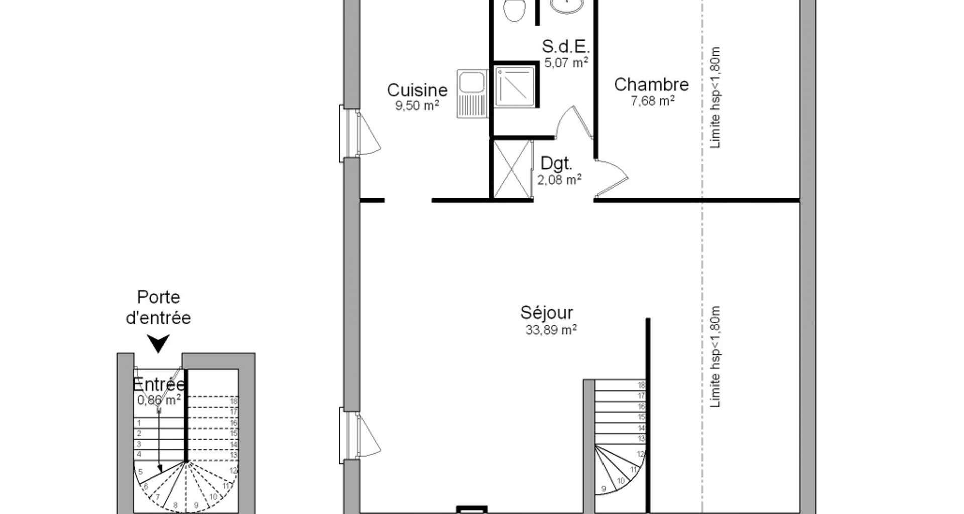 Appartement 2 pièces (59.08 m²) à louer - Narbonne (11100)
