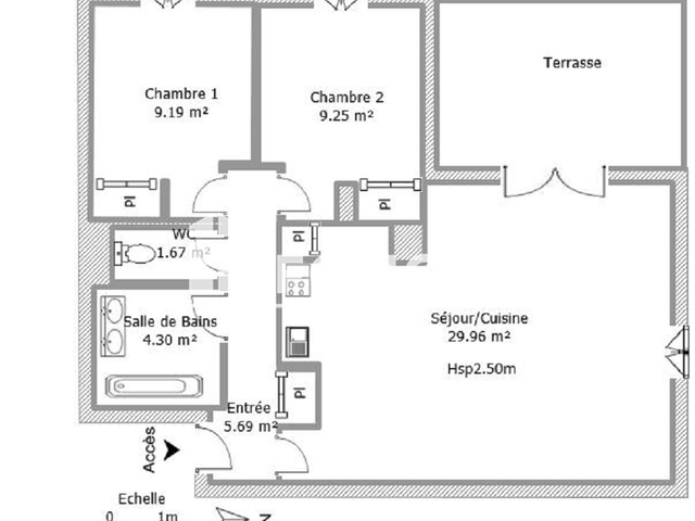 Appartement 3 pièces (60.06 m²) à louer - Carcassonne (11000)
