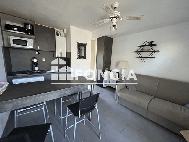 Studio meublé (24.33 m²) à louer - Le Cap D'agde (34300)
