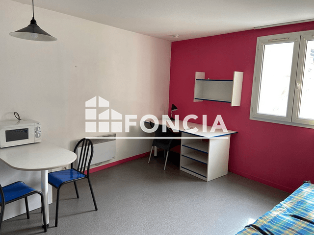 Studio meublé (23.5 m²) à louer - Chambery (73000)