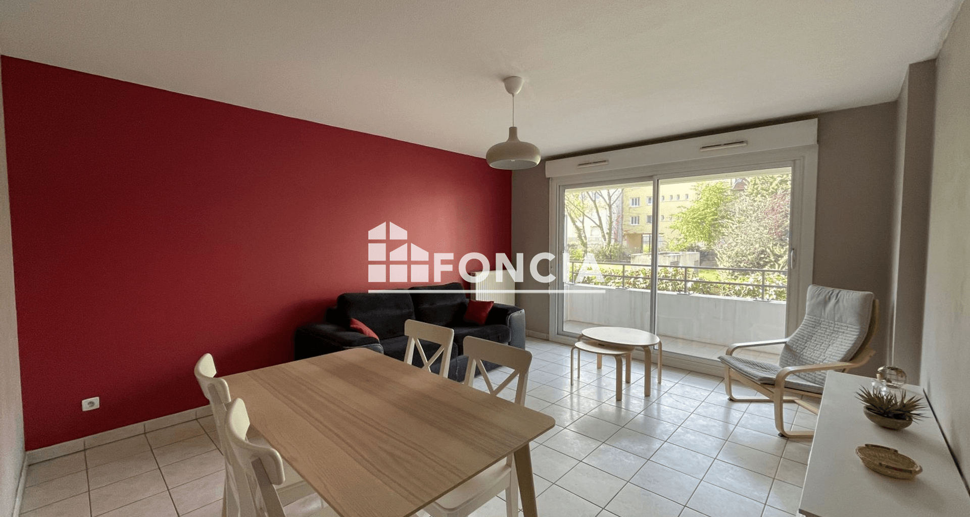 Appartement meublé 3 pièces (62.93 m²) à louer - Villeurbanne (69100)