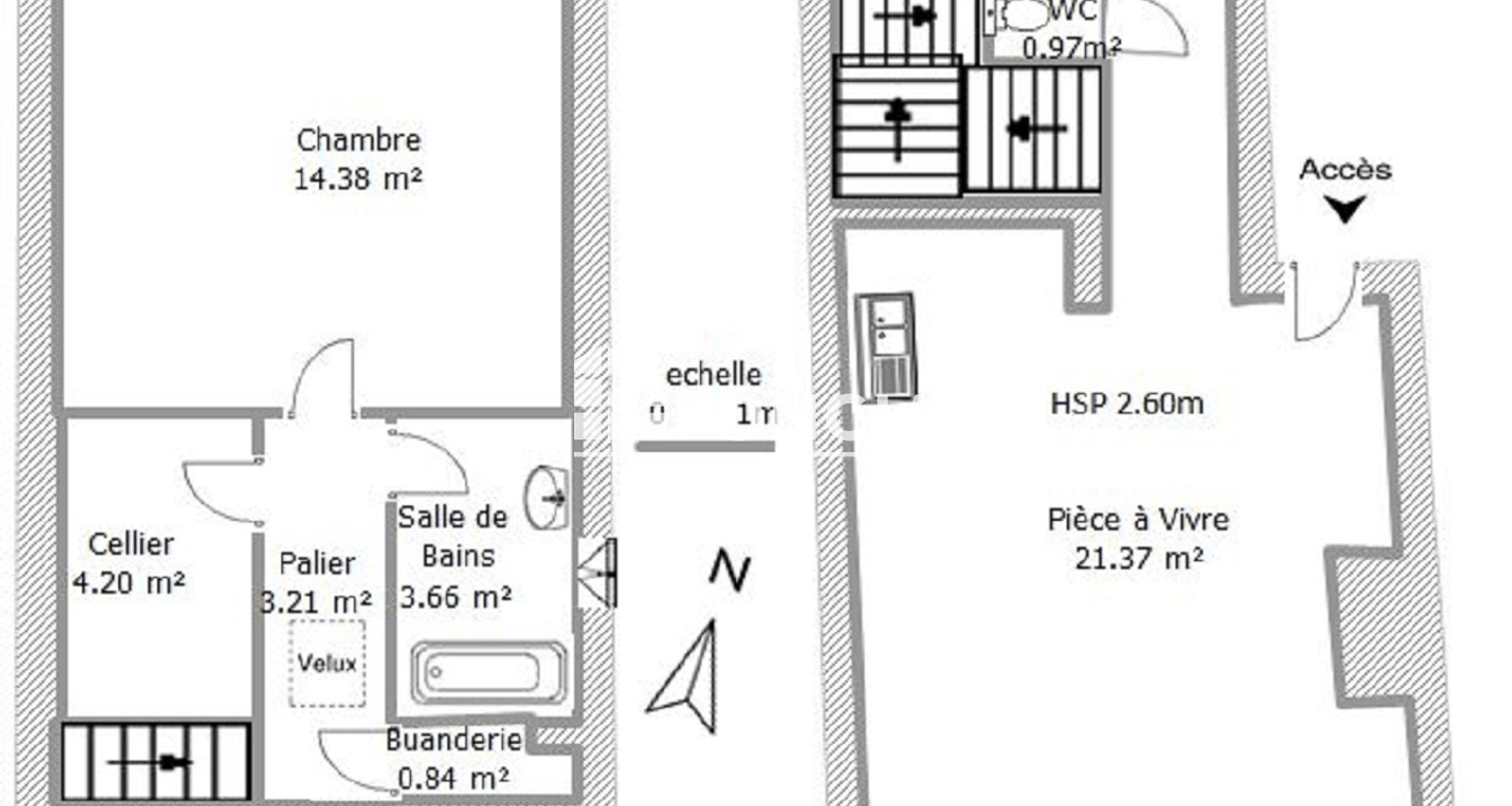 Appartement 2 pièces (48.63 m²) à louer - Carcassonne (11000)