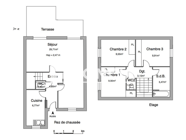 Maison 4 pièces (80.23 m²) à louer - Narbonne (11100)