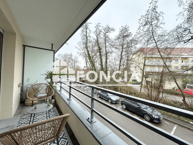 Appartement meublé 2 pièces (43.34 m²) à louer - Ferney Voltaire (01210)