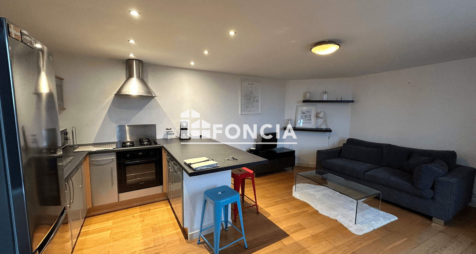 Appartement meublé 2 pièces (37.06 m²) à louer - Dijon (21000)