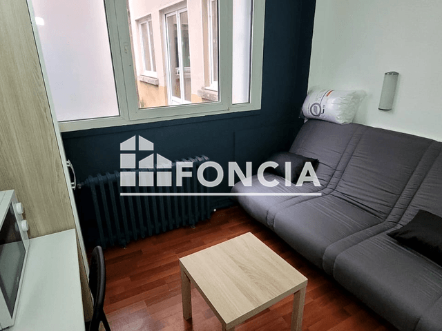 Studio meublé (12.8 m²) à louer - Nancy (54000)