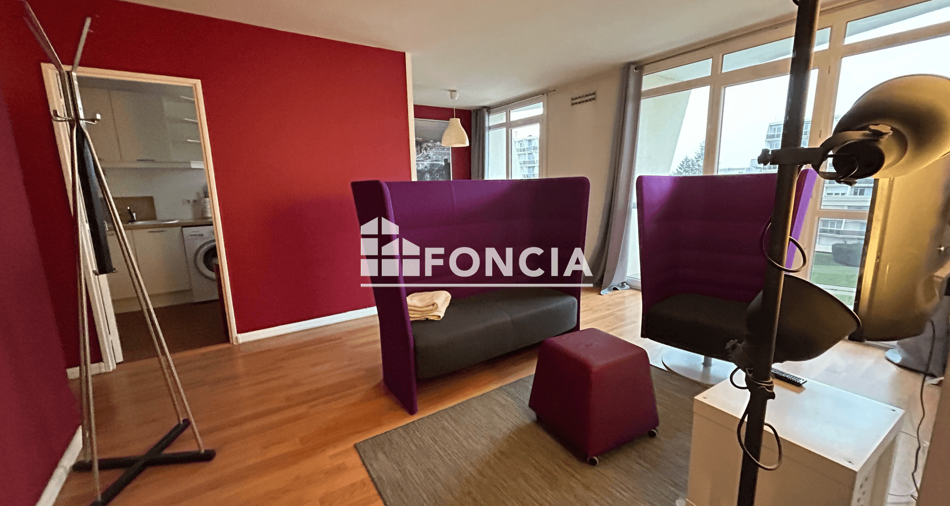 Appartement meublé 2 pièces (45.76 m²) à louer - Plaisir (78370)