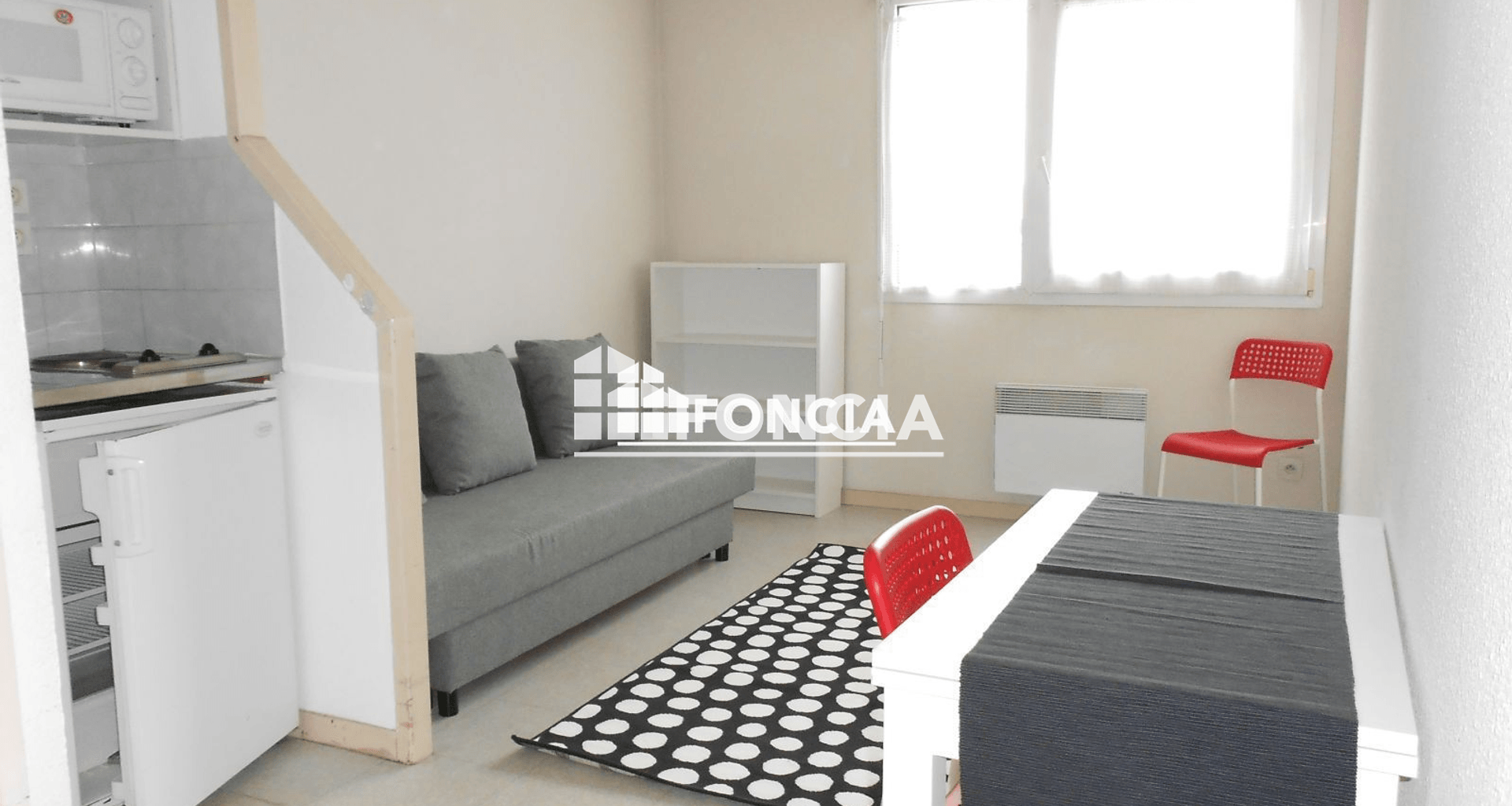 Studio meublé (18.33 m²) à louer - Grenoble (38100)