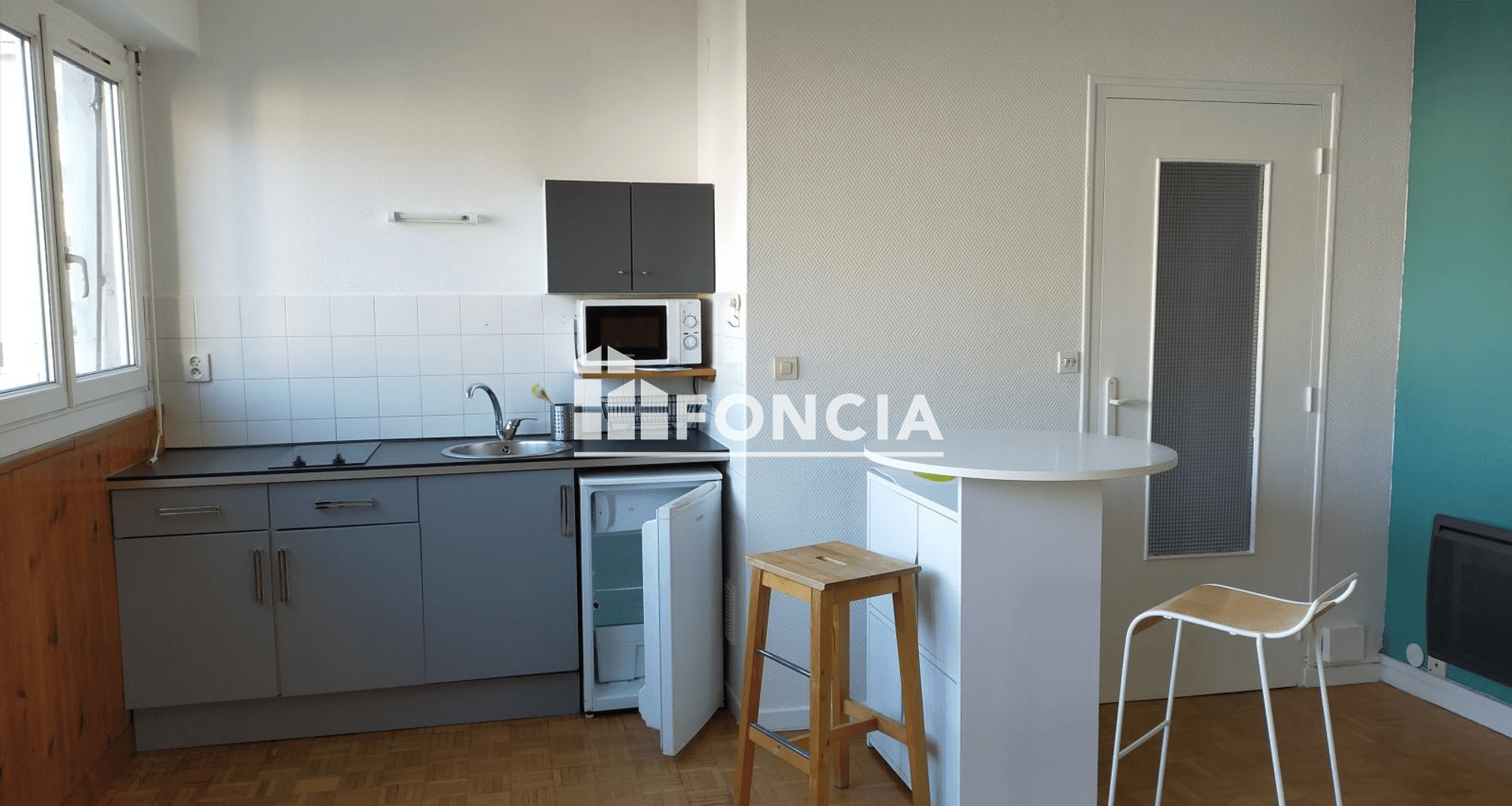 Studio meublé (28.23 m²) à louer - Grenoble (38100)