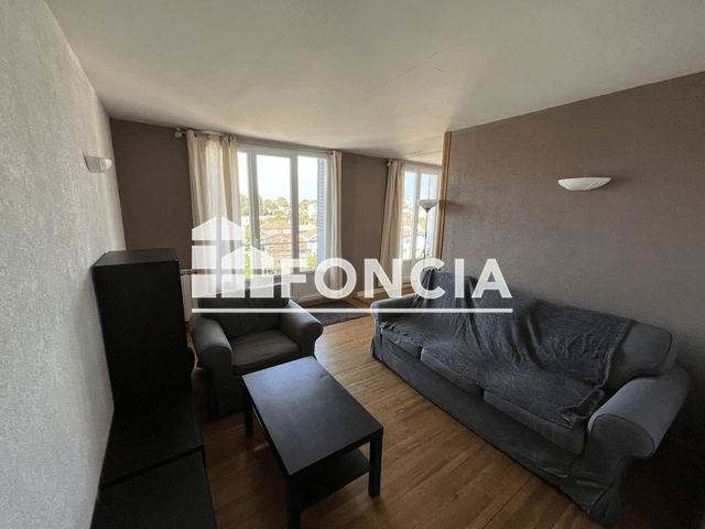 Appartement meublé 4 pièces (65.51 m²) à louer - Saint Martin D Heres (38400)