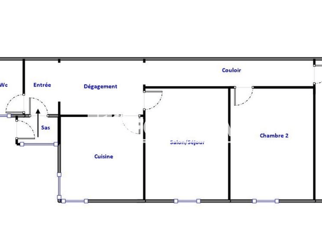 Appartement 3 pièces (59.27 m²) à louer - Vaulx Milieu (38090)