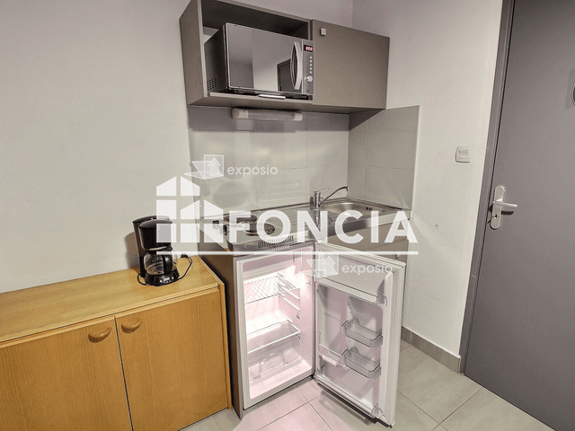 Studio meublé (16.96 m²) à louer - Saint Martin D Heres (38400)