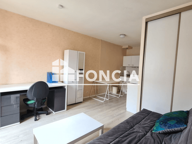 Studio meublé (24.49 m²) à louer - Grenoble (38000)