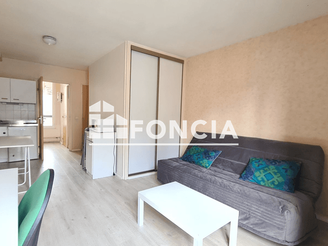 Studio meublé (24.49 m²) à louer - Grenoble (38000)