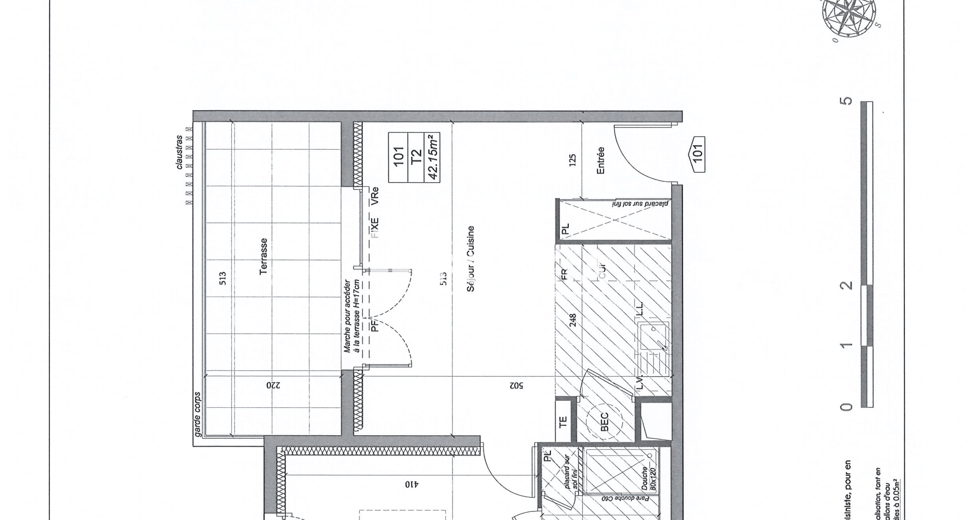 Appartement 2 pièces (42.15 m²) à louer - Monteux (84170)