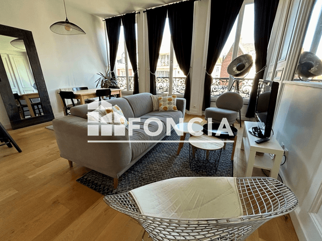Appartement meublé 2 pièces (48.52 m²) à louer - Lille (59000)
